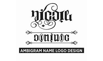 Design an Ambigram Logo With Your Name